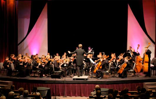 CMO Youth Orchestra with conductor David Voth on May 23, 2009 Finale Concert