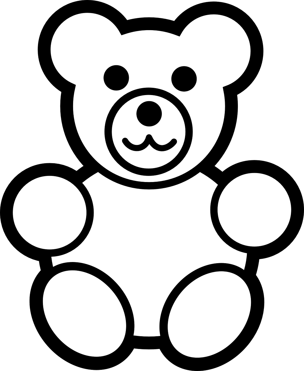 Teddy bear icon