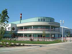 Front of Leisure Centre on July 31, 2002